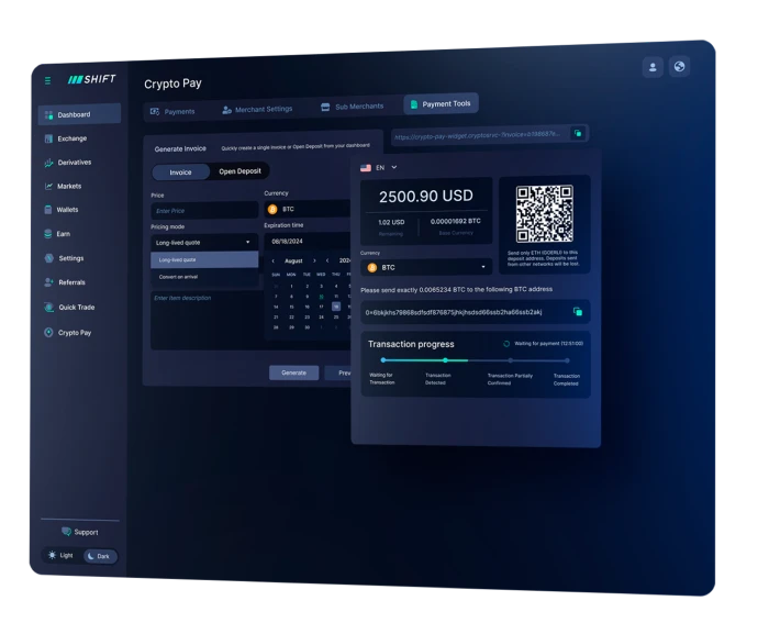 CryptoPay Platform