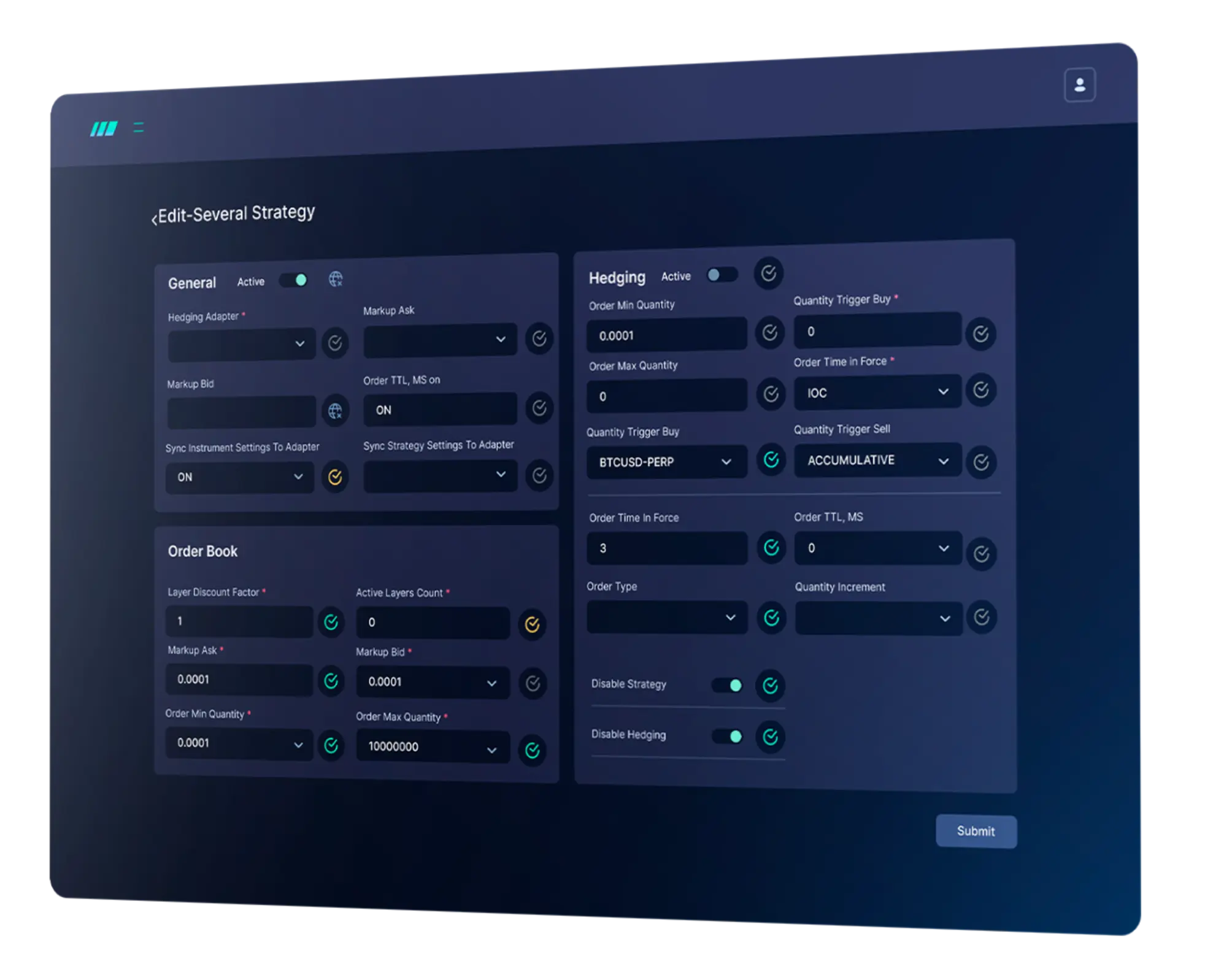 Shift Platform Back Office Configurations