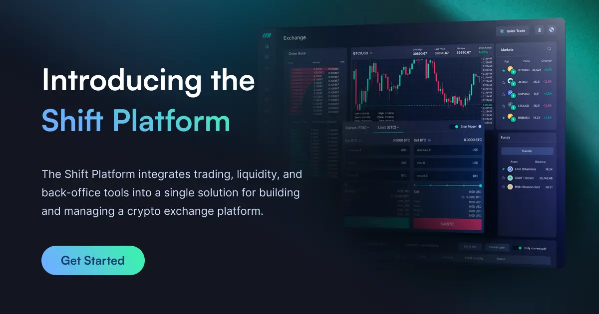 Intro to the Shift Platform page banner.